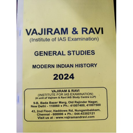 Vajiram And Ravi Notes UPSC CSE 2024-25 |Yellow Books Complete ...